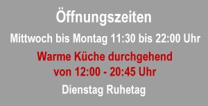 Öffnungszeiten